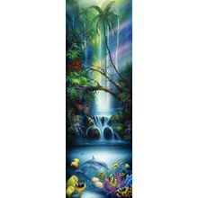 Under The Falls Wall Mural
