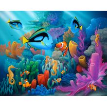 Friends Of The Sea (Miller) Wall Mural