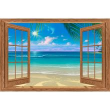 View of Paradise Wall Mural