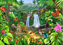 Rainforest-Harmony-Mural-Wallpaper