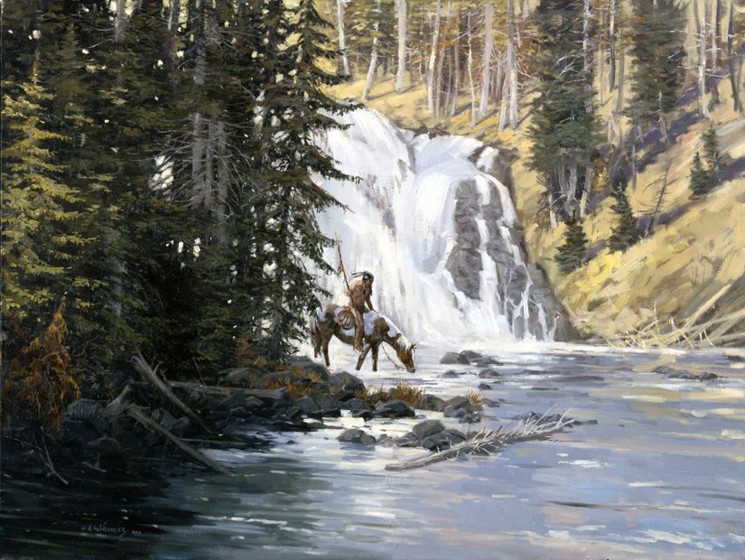 Lone-Warrior-Wall-Mural