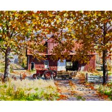 The Wagon's Ready Wall Mural