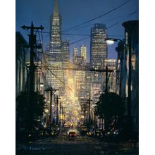 The Glow Of San Francisco Wall Mural