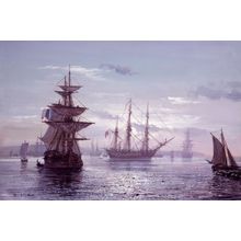 The Great Age Of Sail Mural Wallpaper