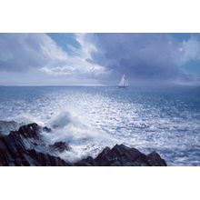 Solitary Mariner Wall Mural