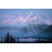 Teton Twilight Wall Mural