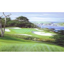 15th Hole At Cypress Point Wall Mural