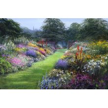 Summer Day Garden Wall Mural