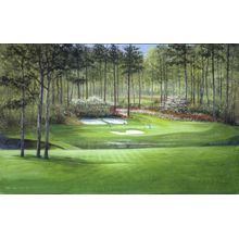 View From The 12th Hole Tee Box At Augusta Wall Mural