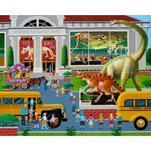 Kids Day at the Museum Wall Mural