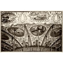 Boardwalk Carousel Wall Mural