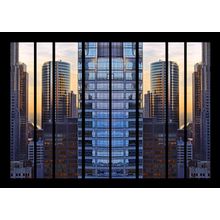 Mirrored Symmetry Wall Mural