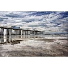 Wet Sands And Surf Wall Mural