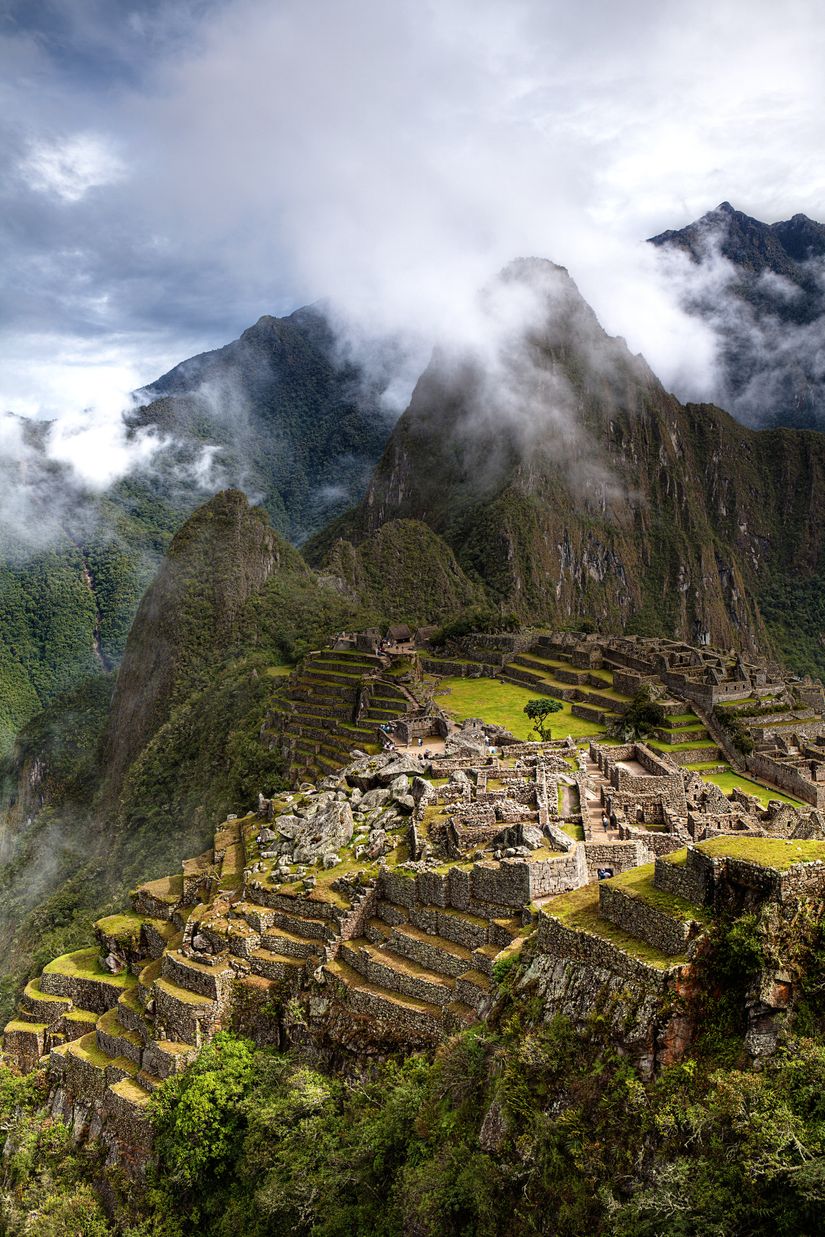 Machu Picchu Sunny Mural - Nish Nalbandian - Murals Your Way