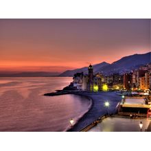 Camogli Sunset Wall Mural