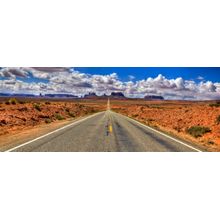 Highway To Monument Valley Wall Mural