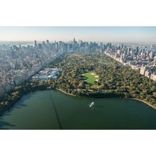 Central Park by Helicopter Wall Mural