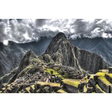 Machu Picchu (Silver) Wall Mural
