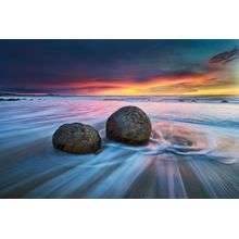 Moeraki Boulders Wall Mural