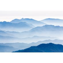 Misty Mountains Wall Mural