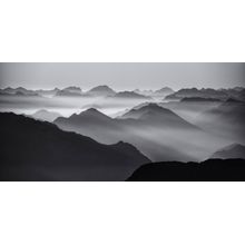 Mountain Layers Wall Mural