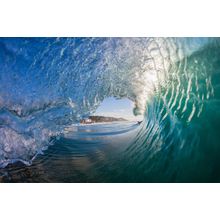 Inside The Wave Wall Mural