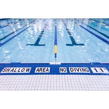 Shallow Area of Swimming Pool Wall Mural