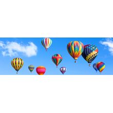 Vibrant Hot Air Balloons Wall Mural