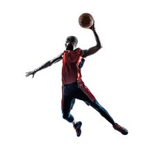 Basketball Player - Dunk Wall Mural