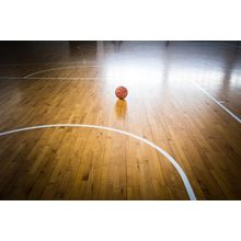 Basketball Gym Floor Wall Mural