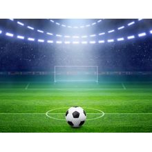 Soccer Field Lights Wall Mural