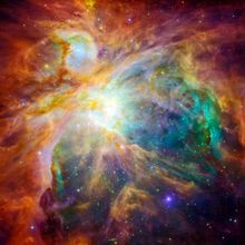 Colorful Cosmic Cloud Wall Mural