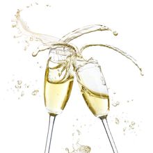 Champagne Celebration Wall Mural