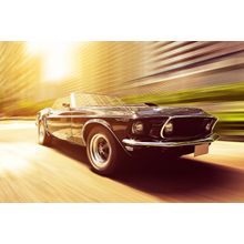 Vintage Car Wall Mural
