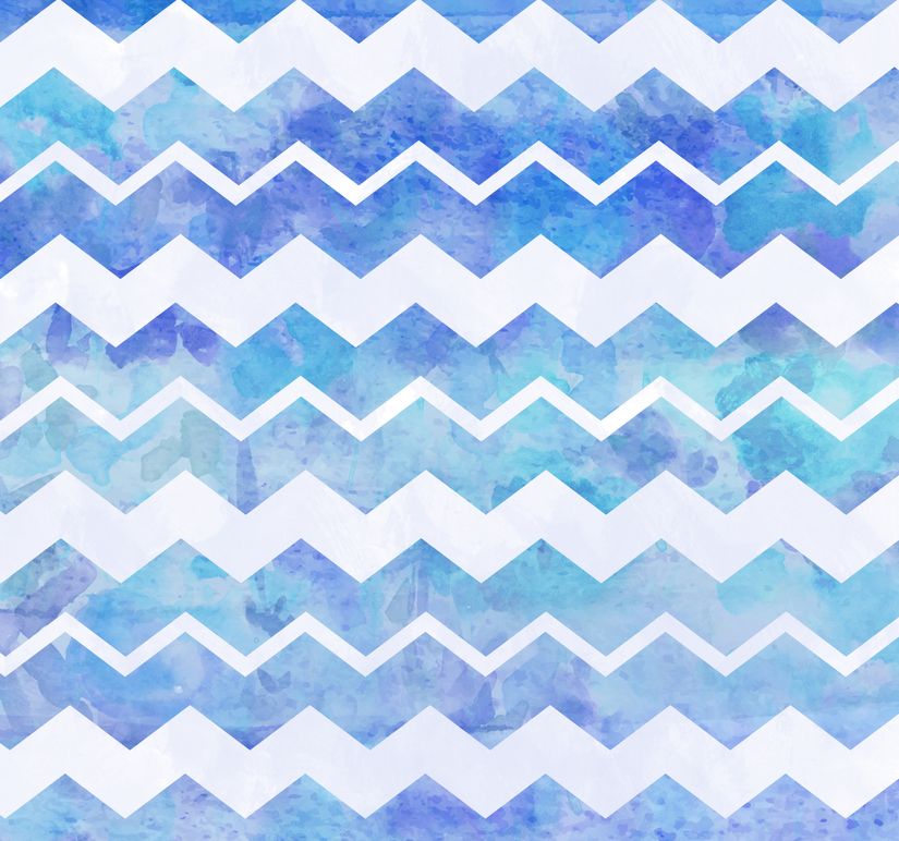 chevron pattern with initials wallpaper