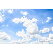 Sunny Clouds Wall Mural