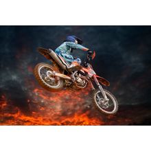 Flamin' Jump Wall Mural