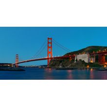 Golden Gate Bridge Evening Wallpaper Mural