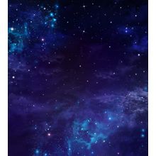 Glowing Galaxies in Outer Space Wall Mural