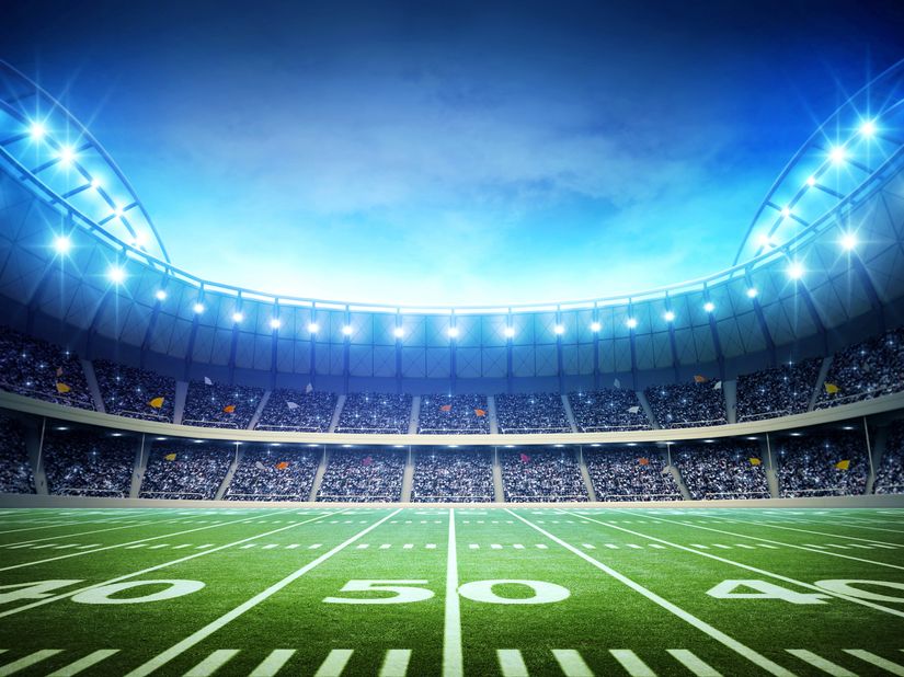 : Football Sports Stadium Modern Wall Art GEHA Field at