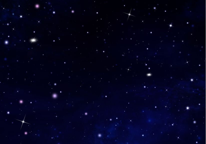 white stars background