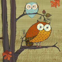 Awesome Owls Wall Mural