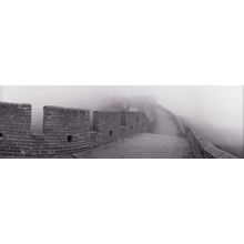 Black And White, Great Wall Of China, Mutianyu Wall Mural