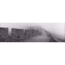 Black And White, Great Wall Of China, Mutianyu Wall Mural