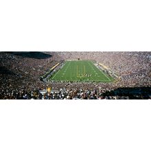 Aerial View Of Notre Dame Football Stadium Wall Mural