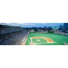 View From Inside Wrigley Field Wall Mural