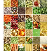 Food Collage Wall Mural