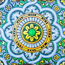 Vintage Spanish Tile Wall Mural