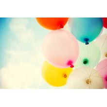 Sky High Balloon Wall Mural