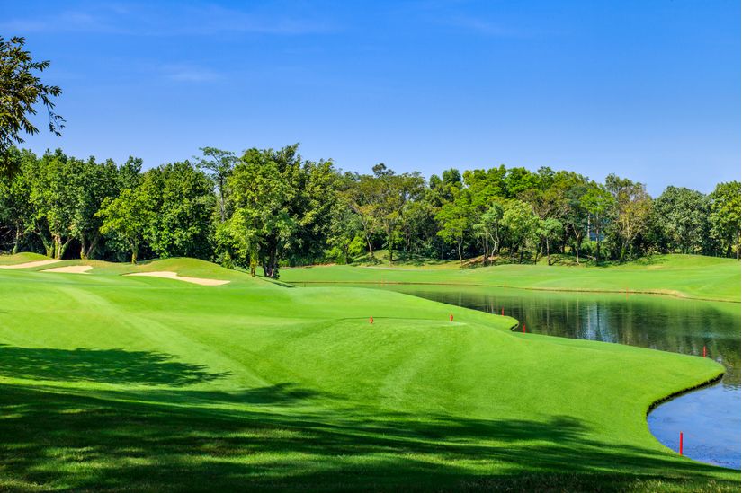 Thailand Golf Course Mural - Murals Your Way